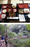 高尾山で精進料理をいただきました！